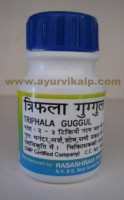 Rasashram, TRIPHALA GUGGUL, 80 Tablet, For  Weight Loss, Piles & Fistula
